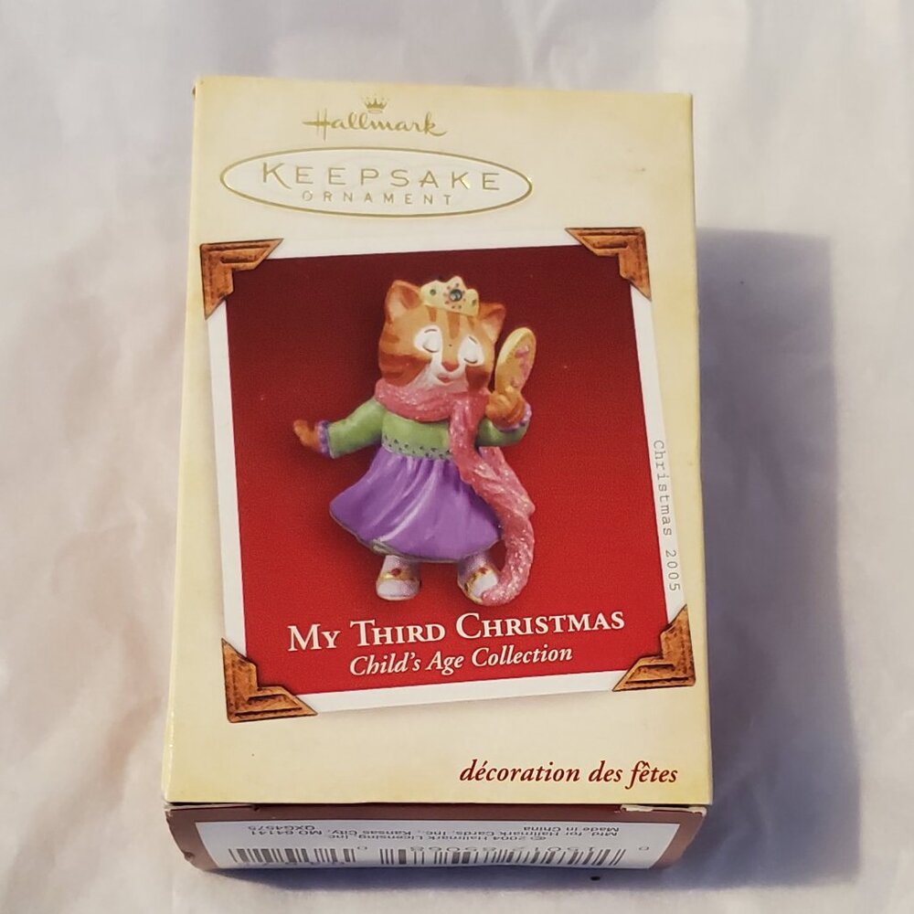 Hallmark Keepsake Christmas Ornament "My Third Christmas"